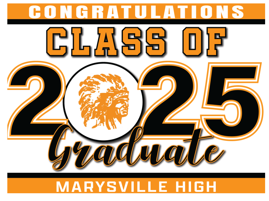 Marysville High School Senior Sign 001