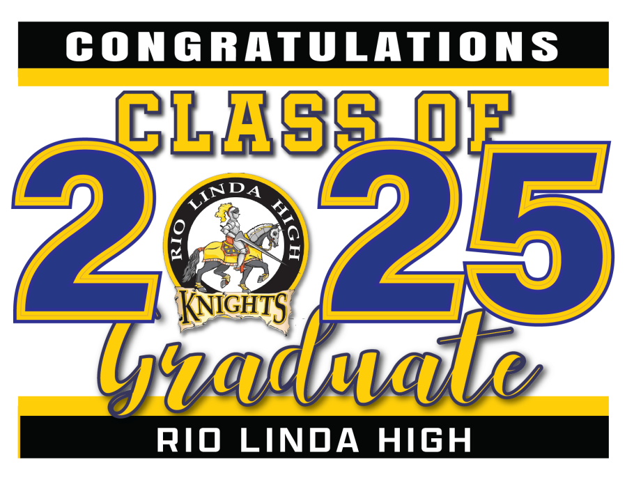Rio Linda High School Graduate Sign 001