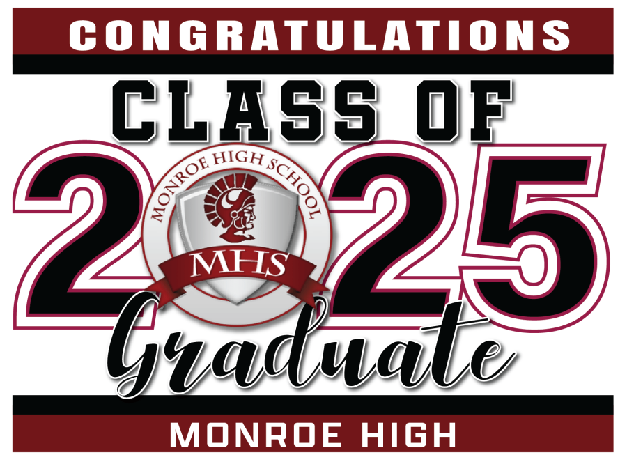 Monroe High School Graduation Sign 001