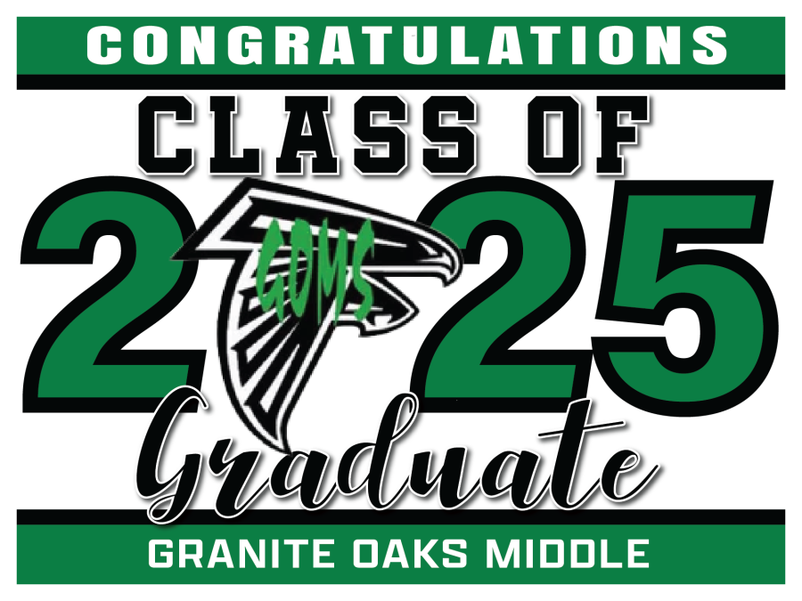 GRANITE OAKS MIDDLE SCHOOL GRADUATION SIGNS 001