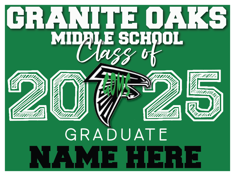 GRANITE OAKS MIDDLE SCHOOL GRADUATION SIGNS 002