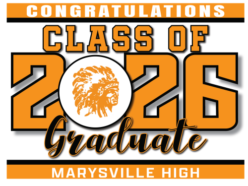 Marysville High School Senior Sign 001