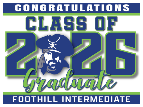 Foothills Intermediate School Sign 001