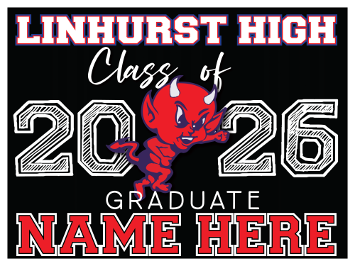 Lindhurst High School Graduation Sign 002
