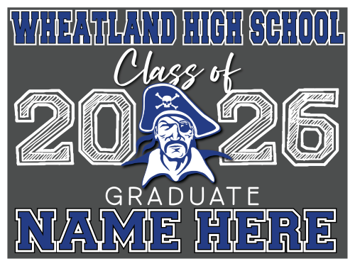 Wheatland Union High School Senior Sign 002
