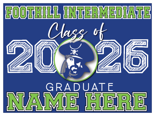 Foothills Intermediate School Sign 002