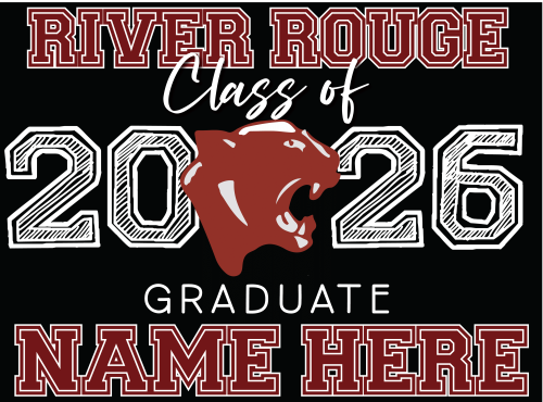 RIVER ROUGE GRADUATION SIGN 002