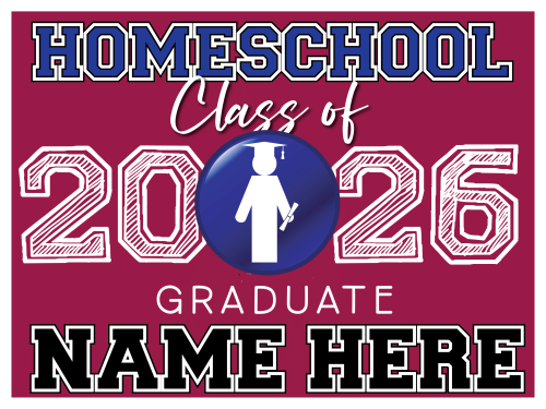 HOMESCHOOL GRADUATION SIGN 002
