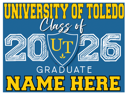 UNIVERSITY OF TOLEDO GRADUATION SIGN 002